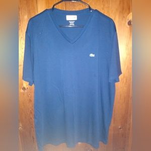 Lacoste V Neck T Shirt